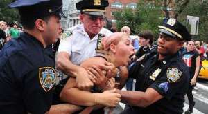 Police Brutality at Occupy Wall Street Reuters
