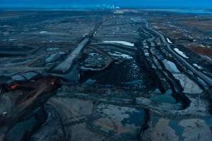Tar Sands at night  Photographer Garth Lenz