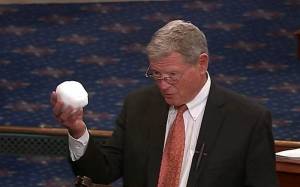 Senator Inhofe Brings a Snowball to the Senate to Disprove Climate Change Source CSpan