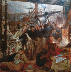 Iron and Coal, 1855–60, by William Bell Scott