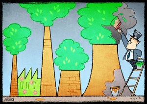 Corporate Greenwashing, by Pete Dolack via Climate and Capitalism